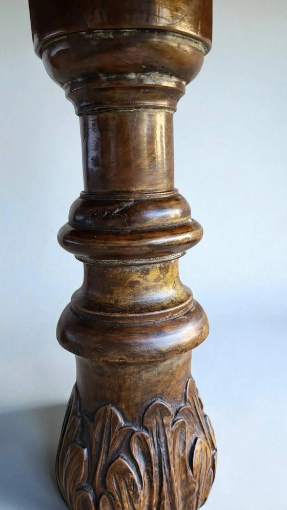 Table violon à quatre pieds vers 1900 – Tables d'appoint (photo 10 of 14)