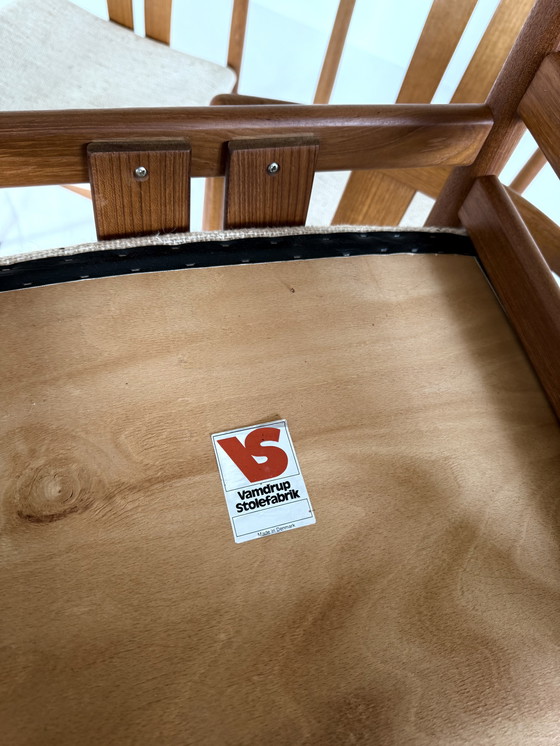 Image 1 of 6x vintage dining chair, Vamdrup Stolefabrik '60