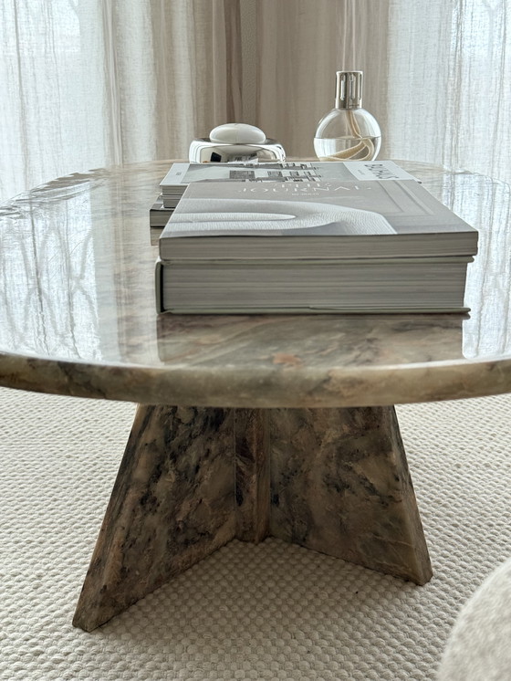 Image 1 of Vintage marble coffee table, Italy 1970