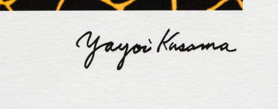 Image 1 of Nach Yayoi Kusama, Kürbis, Lithografie, 1990er Jahre