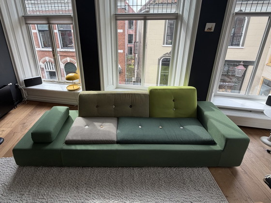 Vitra Polder Sofa XL – Hella Jongerius – Originele groene uitvoering – 3-5 zitsbanken, Textile (photo 2 of 5)