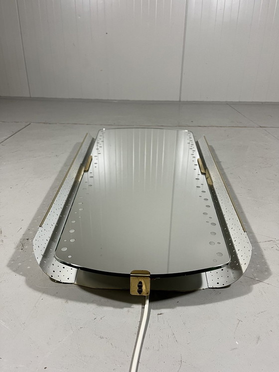 Image 1 of Ernest Igl Illuminated Mirror For Hillebrand Germany 1950'S