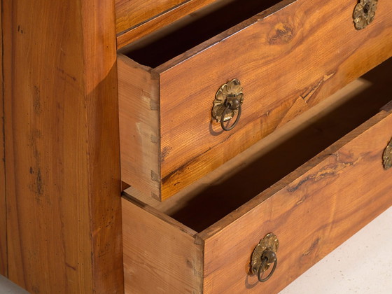 Cassettiera Biedermeier antica con ferramenta a forma di fiore (c.1850) #62 – Cassettiere (photo 34 of 40)
