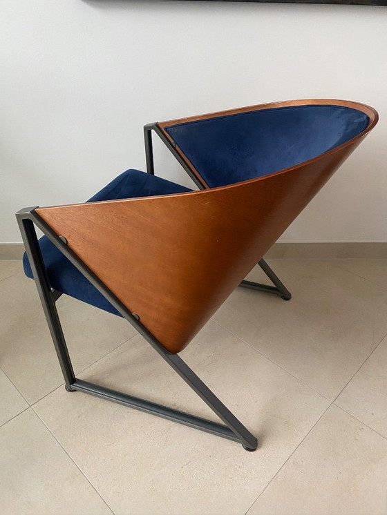 Image 1 of 2x sillones Mondi - diseño Jouko Järvisalo para Inno Finland