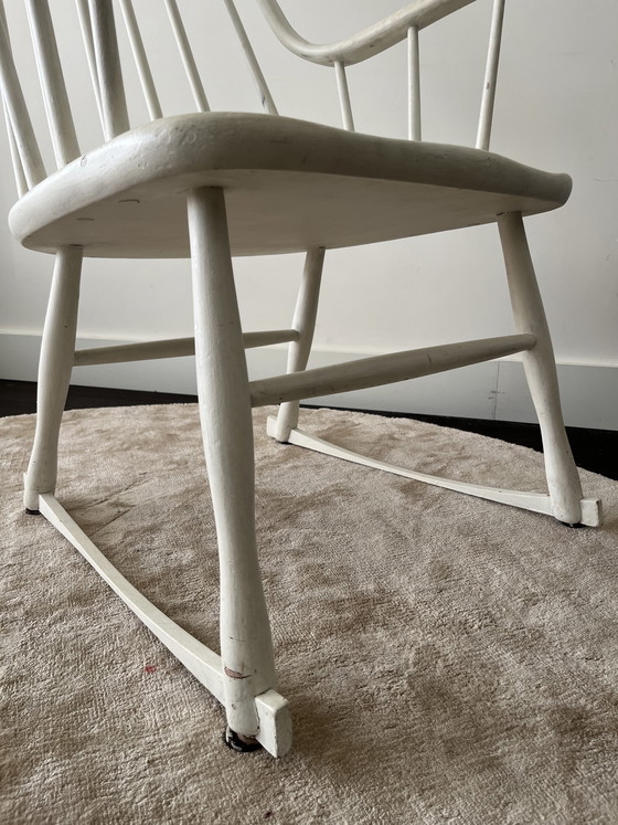 Image 1 of Pastoe Nesto Lena Larson Grandessa « chaise à bascule »