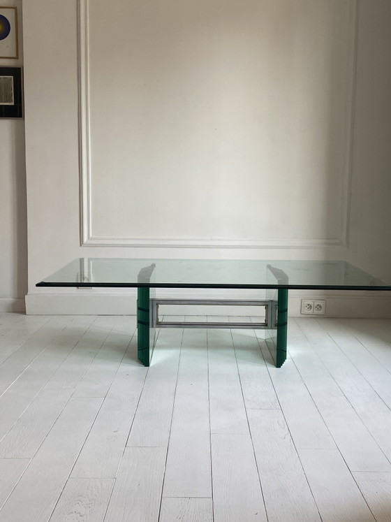 Image 1 of Tavolino da caffè in vetro Gallotti e Radice