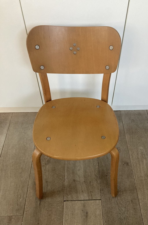 Six Alvar Aalto Chairs Scandinavian Design
