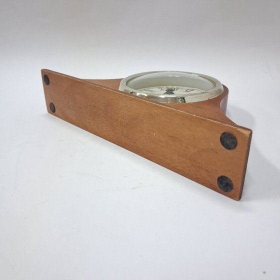 Image 1 of Vintage houten schouwklok