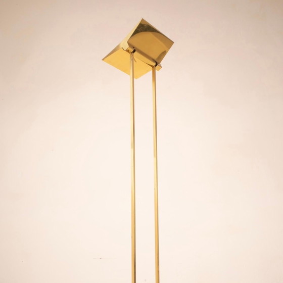 Marco Zotta Lampada da terra modernista italiana in ottone dimmerabile 1970 – Lampade da terra (photo 11 of 20)