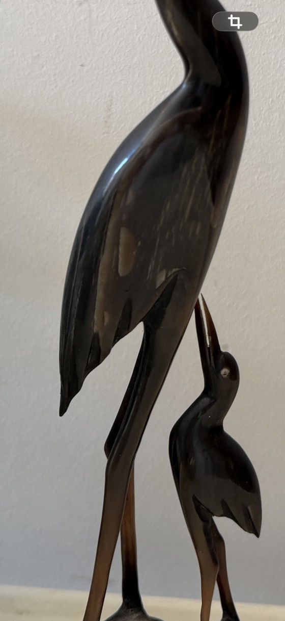 Image 1 of Statue du héron de Hoorn, années 1960