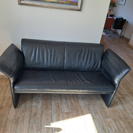 Jori Modello Indy in pelle Celia Nero, 2,5 posti – Divani 2 posti, Leather (photo 2 of 6)
