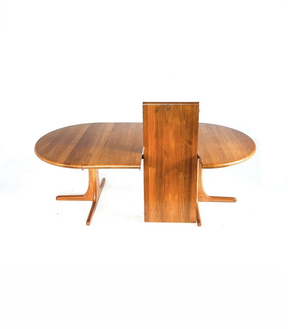 Image 1 of Table de salle à manger danoise à rallonge, Juul Kristensen '60