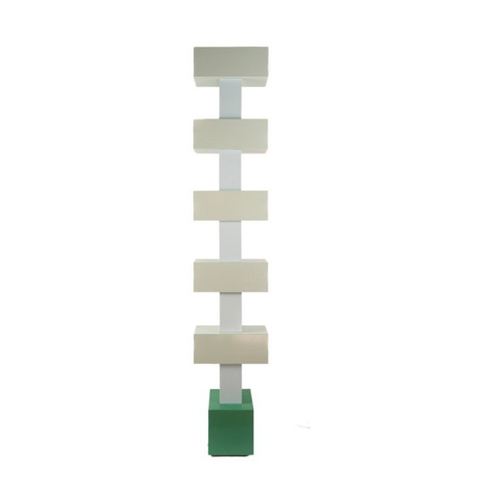 Totem Lumineux En Acier Laqué, Italie, 1990 – Lampadaires, Metal (photo 4 of 7)