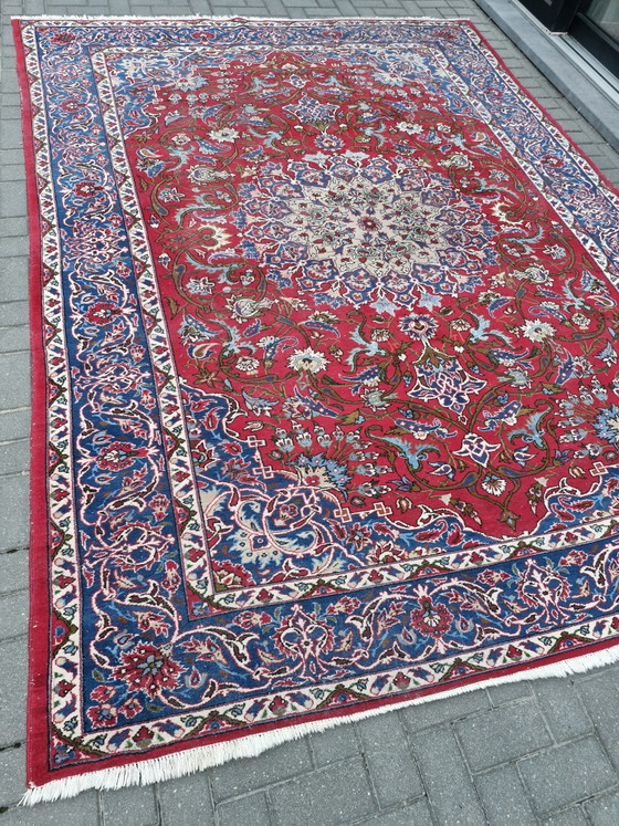 Hand-knotted Kashan rug 350x258 – Rugs & carpets, Cotton, Wool (photo 2 of 15)