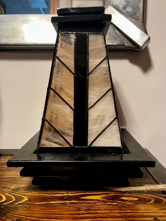 Image 1 of Tiffany style lamp ELAL CREATIONS