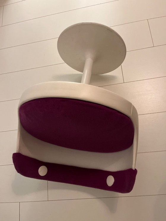 Image 1 of Chaise tulipe vintage « ère spatiale » (également appelée chaise tulipe), un design emblématique des années 1970