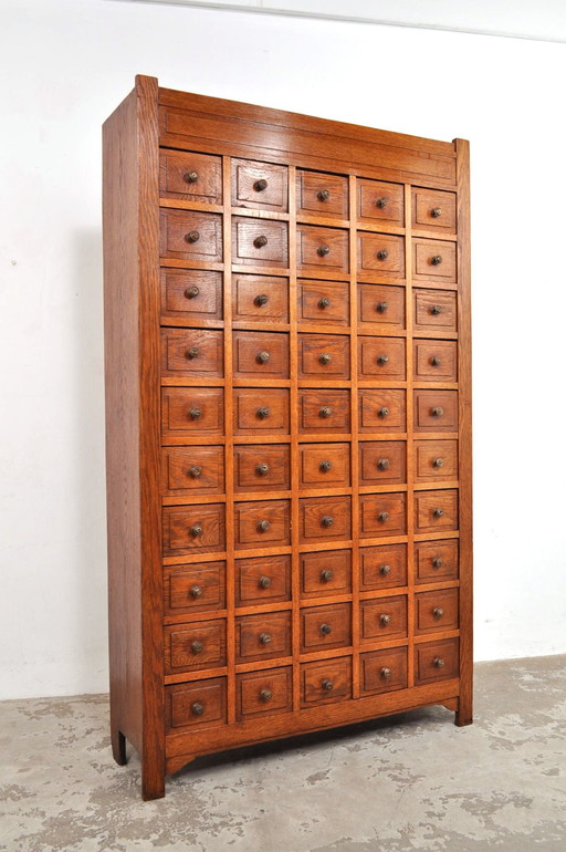 Antique oak chest of drawers 1900s
