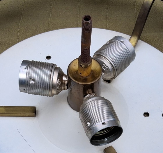 Image 1 of Beautiful vintage German ceiling lamp, Hollywood Regency style j60/70