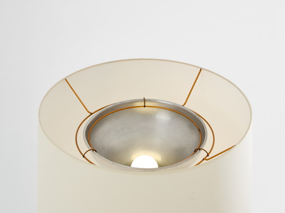 Image 1 of Lampada da terra in bronzo dorato a fogliame di Maison Jansen, 1950