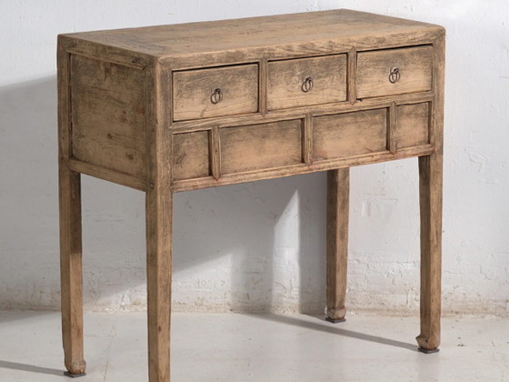 Consolle antica in legno di abete – Shandong, circa 1930 – Console (photo 2 of 40)