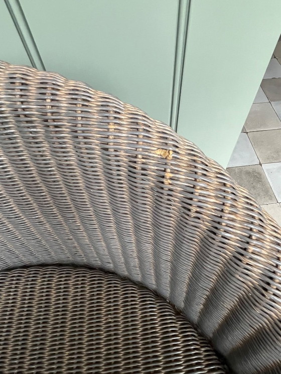 Image 1 of 2x sgabelli da bar Vincent Sheppard grigio lavato