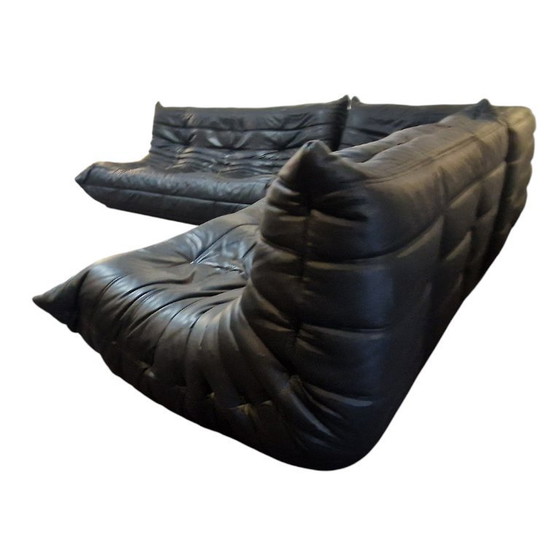 Image 1 of Togo lederen loungeset, Ligne Roset