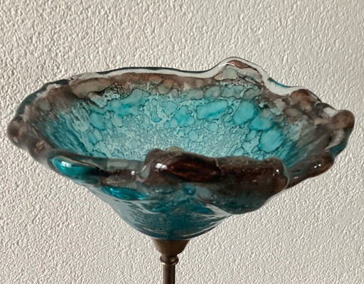 Floor lamp, handmade in Greece