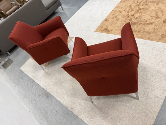 2 Poltrone Leolux Mayuro Tessuto Rosso – Other (photo 10 of 11)