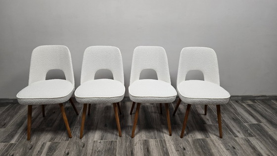 Image 1 of Eetkamerstoelen van Oswald Haerdtl voor Ton