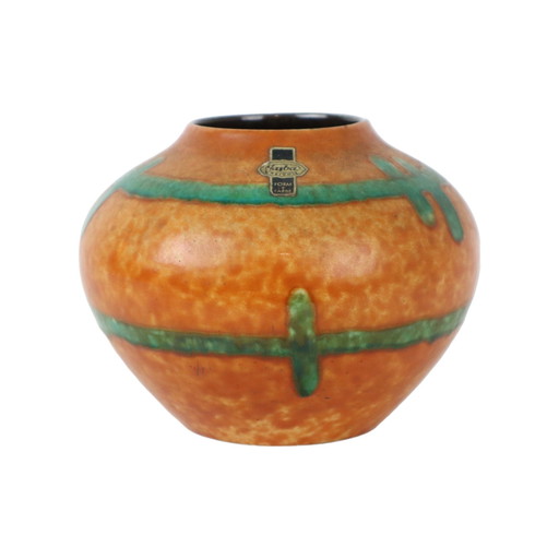 Jarrón naranja Jasba