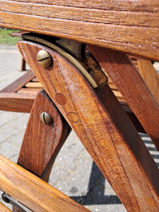 Image 1 of 4 sedie pieghevoli Gloster in teak