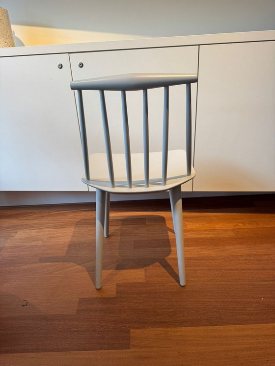 Hay J77 Dining Chair Slate Blue – Wood (photo 2 of 6)