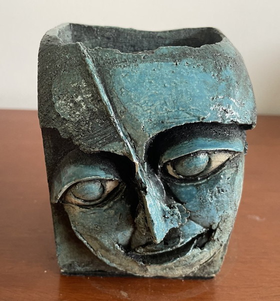 Image 1 of Jaroslav Safr - Tre teste o volti scultorei in ceramica artistica