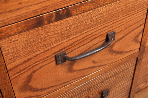 Vintage Oak Chest of Drawers XL 1930s