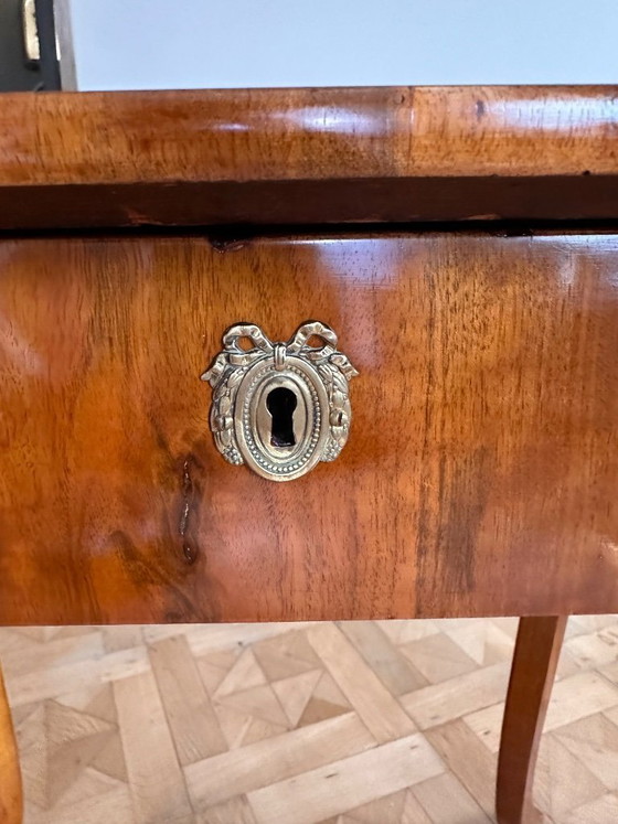 Biedermeier Table – Wood, Brass (photo 4 of 16)