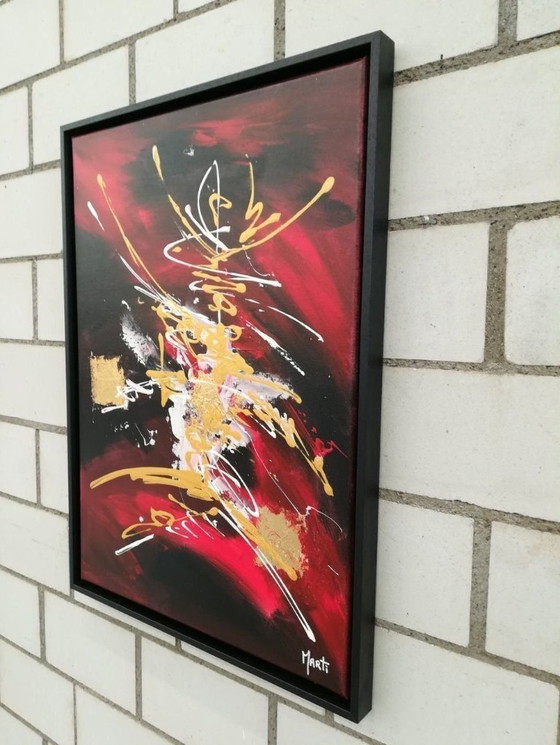 Image 1 of Jan Marti - Rosso e Nero - Dipinto dell'artista