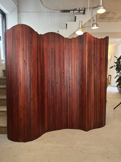 Paravent Années 50 S.N.S.A – kamerschermen, Wood