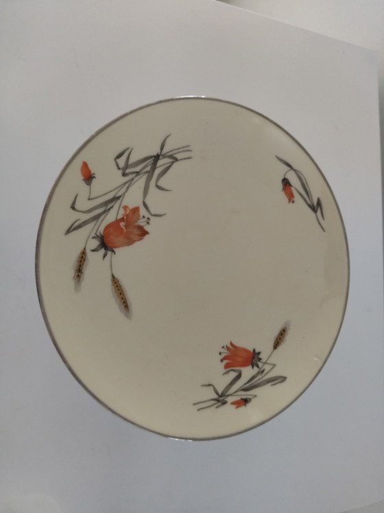Art Deco Fruit Bowl/Compotier on Stand, 1918-1930 – Robert Hank, Tableware, Porcelain (photo 2 of 13)