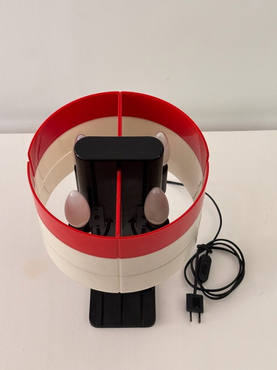 Image 1 of Stigram tafellamp van Jean Pierre Vitrac voor Verre Lumière, Frankrijk, circa 1980