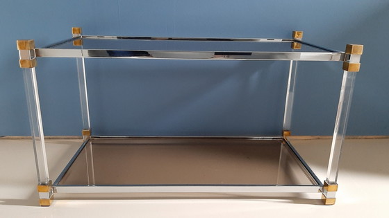 Image 1 of Tavolino da caffè/tavolino laterale Belgochrom anni '70