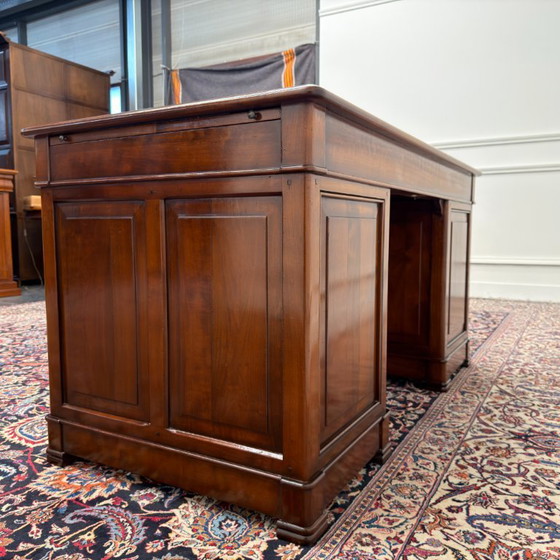 Bureau italien classique Assi D'Asolo – Bureaux, Leather, Wood (photo 7 of 18)
