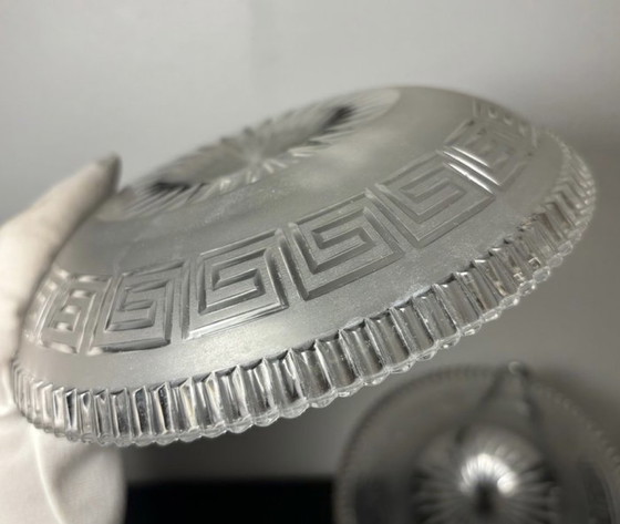 Image 1 of 4 Teller Baccarat 2/2 in antikem griechischem Schlüssel