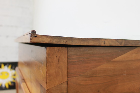 Image 1 of Walnut chest of drawers