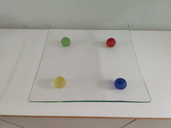 Image 1 of Glass fruit bowl by Montana Design, 1980s