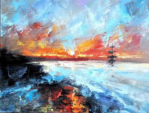 Slawomir Zajkowski "Bij zonsondergang"