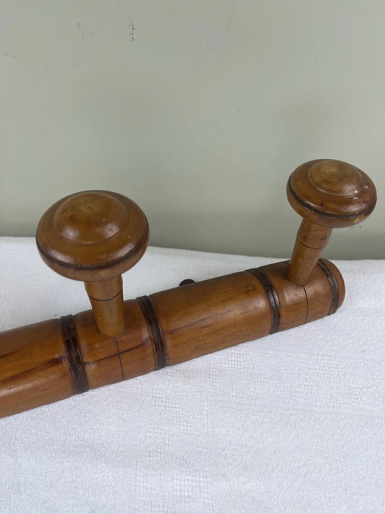 Portemanteau ancien – Portemanteaux, Wood, Vintage (photo 5 of 9)