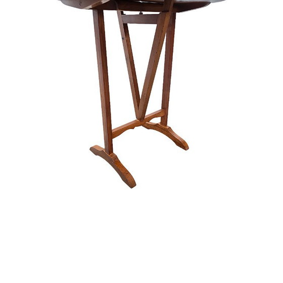 Image 1 of Vintage Franse kersenhout vigneron bijzettafel, jaren 80