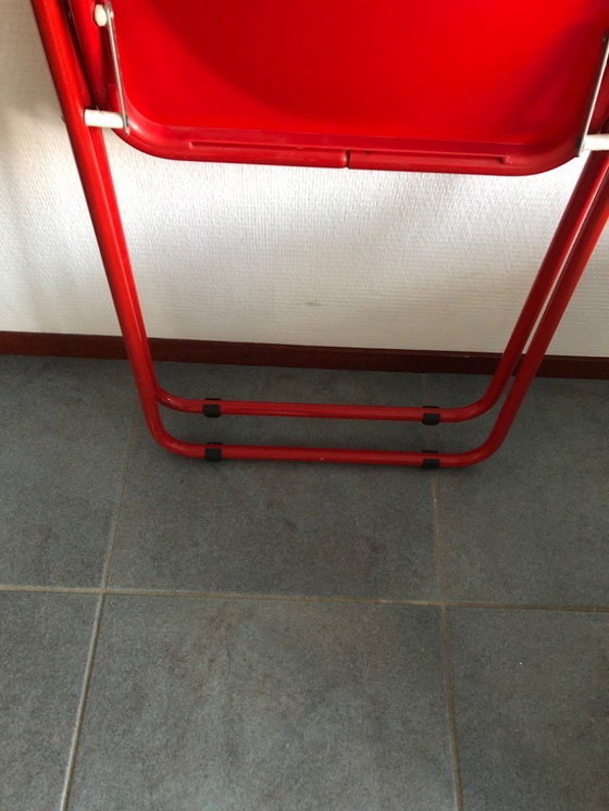 Image 1 of 4 rode klapstoelen 