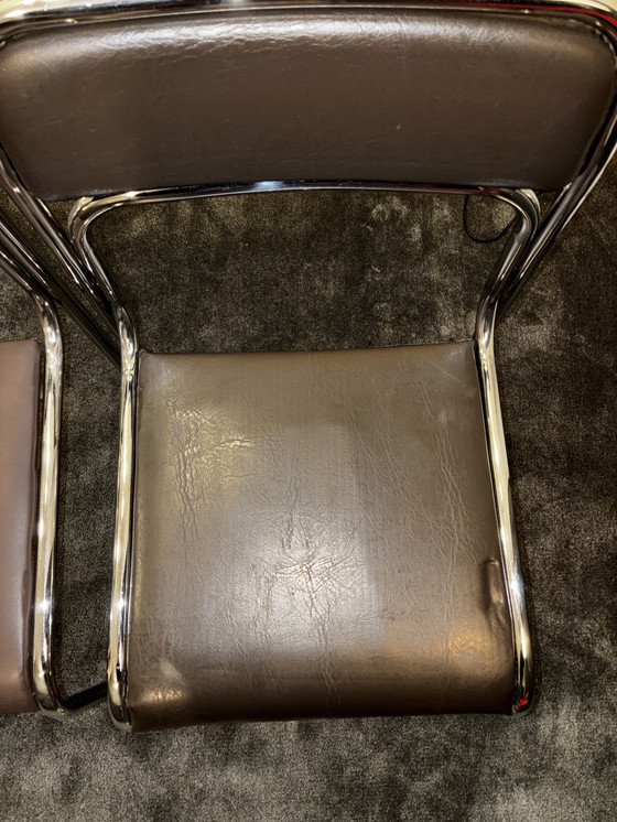 Image 1 of Bauhaus Chrom Stühle