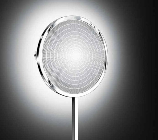 Cini E Nils Cornici 457 – Cini&Nils, vloerlampen, Chrome, Glass